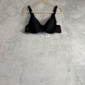 Elomi Nerina Smoothing Back Underwire Bra Black EL302710BLK Womens 42DD NEW